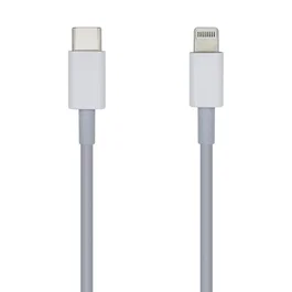 Aisens Cable Apple USB-C a Lightning 2A 2m Carga Rápida Blanco