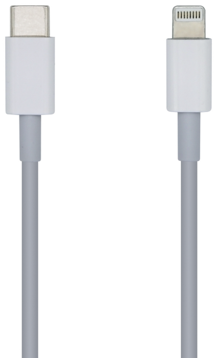 Aisens Cable USB-C a Lightning de 2m Blanco para Carga Rápida PD