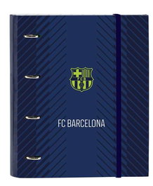 Carpeta de anillas F.C. Barcelona Azul marino 27 x 32 x 3.5 cm