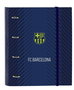 Carpeta de anillas F.C. Barcelona Azul marino 27 x 32 x 3.5 cm