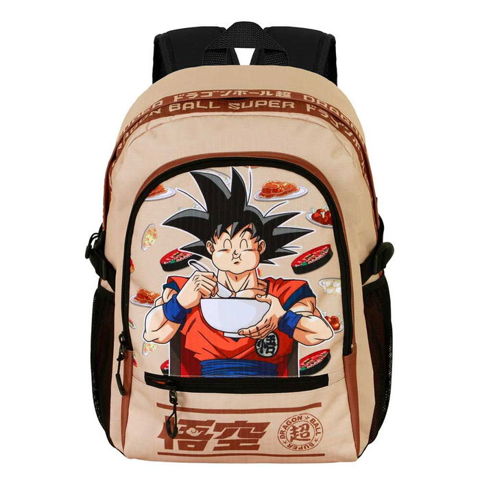 Karactermania Mochila Fight FAN 2.2 Dragon Ball Goku Foodie, Urbana Ligera, 31 x18 x44 cm, Ripstop, Compartimento para portátil