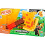 Nerf Hacha Lanzadardos Minecraft F8953 Hasbro, Lanza 3 Dardos