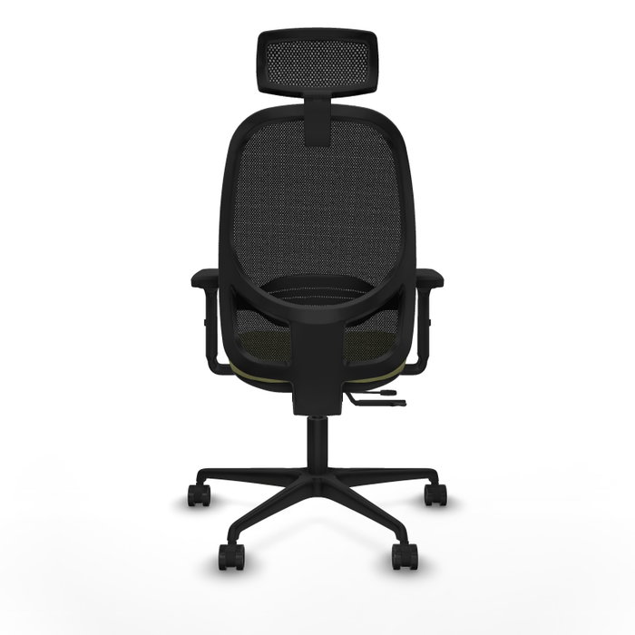 PIQUERAS Y CRESPO Silla de oficina Cilanco con mecanismo Sincro/Traslack Verde oliva y Negro PIQUERAS Y CRESPO Silla de oficina Cilanco con mecanismo Sincro/Traslack Verde oliva y Negro