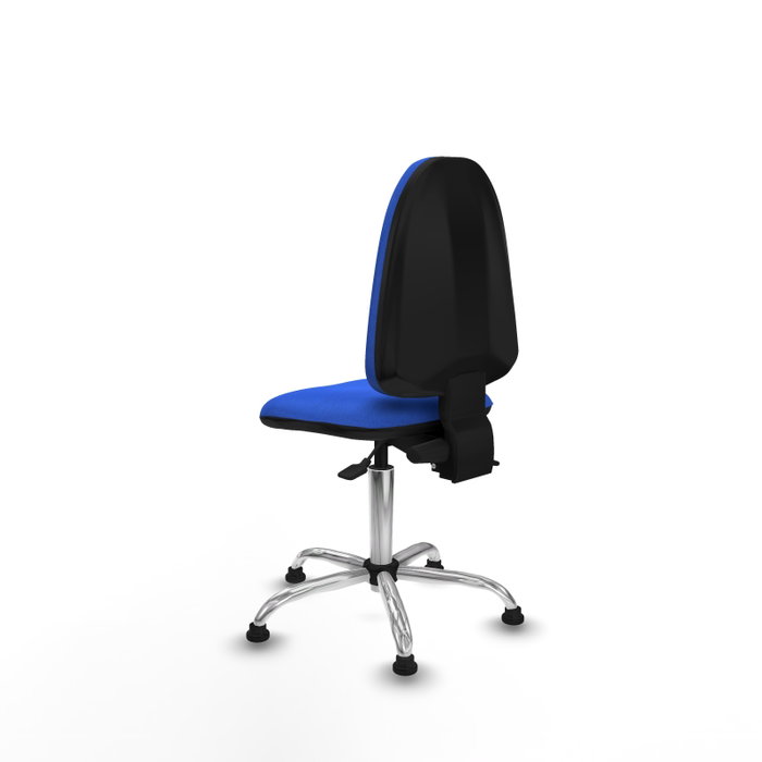 PIQUERAS Y CRESPO Silla de oficina Aýna Azul con mecanismo Asincro