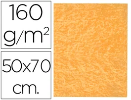 Liderpapel Fieltro Naranja 50x70cm 160g/m2, Pack de 10