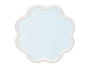 Giftdecor Espejo Forma Floral Blanco 38x38 cm (Set de 12)