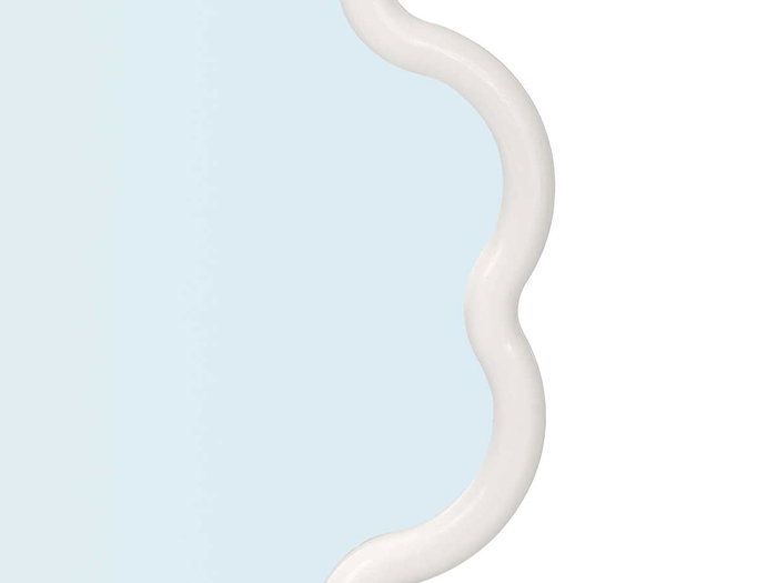 Giftdecor Espejo Forma Floral Blanco 38x38 cm (Set de 12)