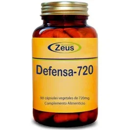 Zeus Defensa-720 Complemento alimenticio Calostro bovino Maitake Reishi Shiitake 90 Cápsulas