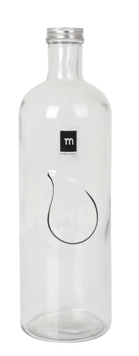 La Mediterranea Botella de Vidrio con Tapón de Metal 1.6L