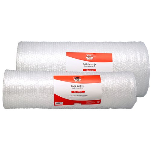 Fixo Rollo de Plástico de Burbuja 1x25m