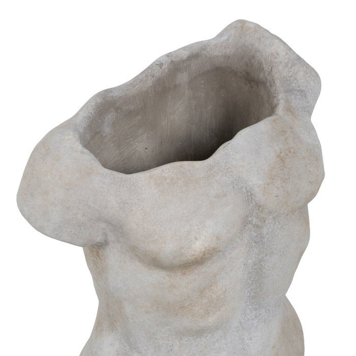 Ixia Macetero Busto Gris Cemento Decoración 20,50 x 13 x 29 cm Ixia Macetero Busto Gris Cemento Decoración 20,50 x 13 x 29 cm