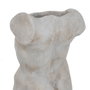 Ixia Macetero Busto Gris Cemento Decoración 20,50 x 13 x 29 cm