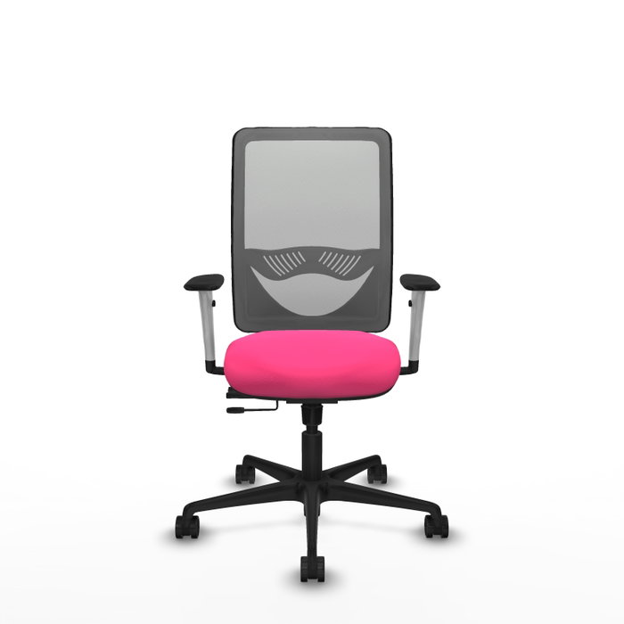 PIQUERAS Y CRESPO Silla de oficina Zulema Rosa y Gris PIQUERAS Y CRESPO Silla de oficina Zulema Rosa y Gris