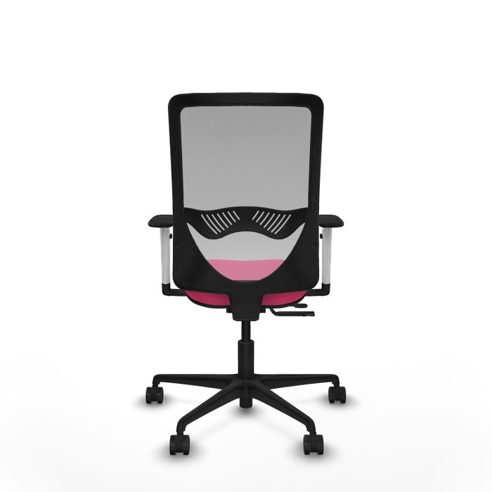 PIQUERAS Y CRESPO Silla de oficina Zulema Rosa y Gris PIQUERAS Y CRESPO Silla de oficina Zulema Rosa y Gris