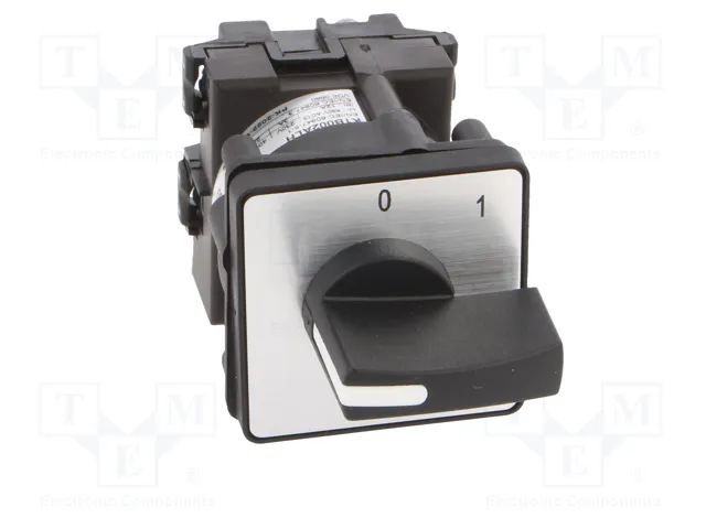 SCHNEIDER ELECTRIC Interruptor de Leva 12A 0-1 Negro SCHNEIDER ELECTRIC Interruptor de Leva 12A 0-1 Negro