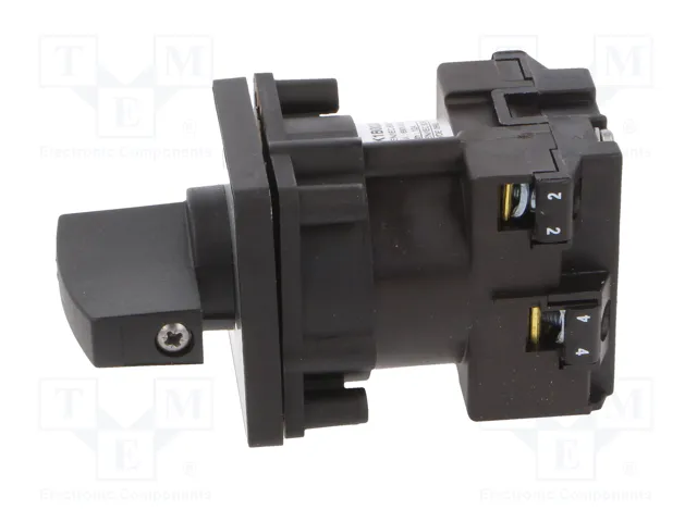 SCHNEIDER ELECTRIC Interruptor de Leva 12A 0-1 Negro SCHNEIDER ELECTRIC Interruptor de Leva 12A 0-1 Negro