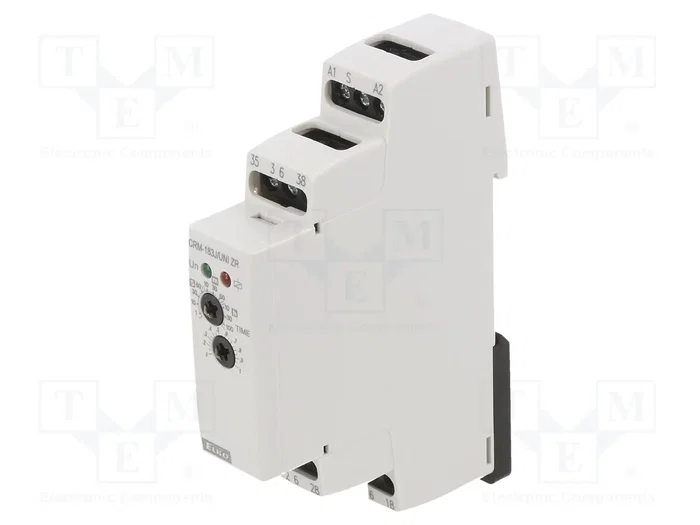ELKO EP CRM-183J/UNI-ZR Relé de tiempo SPDT 12-240V AC/DC ELKO EP CRM-183J/UNI-ZR Relé de tiempo SPDT 12-240V AC/DC