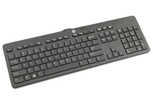 HP Slim Keyboard USB QWERTZ Deutsch Schwarz HP Slim Keyboard USB QWERTZ Deutsch Schwarz
