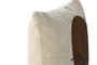DKD Home Decor Cojin Urban ch1c25 Algodon Poliester Beige Marron 8 x 45 x 45 cm (2 Unidades)