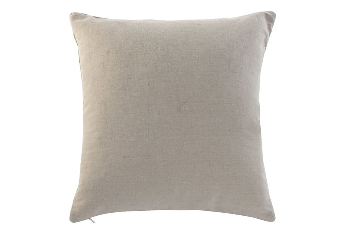 DKD Home Decor Cojin Urban ch1c25 Algodon Poliester Beige Marron 8 x 45 x 45 cm (2 Unidades)