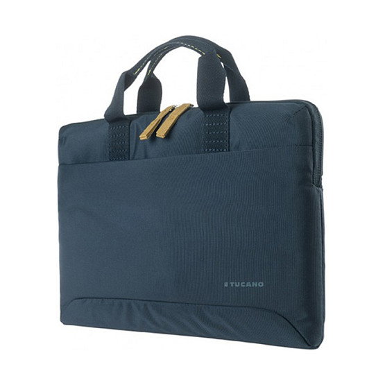 Tucano Smilza Funda o Maletín para Portátil 15.6/16 Pulgadas, Tipo Bandolera, Resistente a Golpes, Color Azul Oscuro