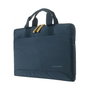 Tucano Smilza Funda o Maletín para Portátil 15.6/16 Pulgadas, Tipo Bandolera, Resistente a Golpes, Color Azul Oscuro