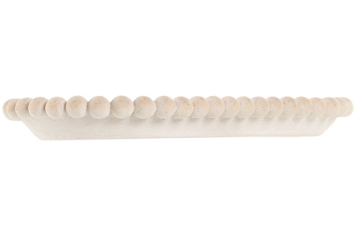 DKD Home Decor Bandeja de Decoración en Resina Simil Travertino Beige 24,5x13x2,5 cm DKD Home Decor Bandeja de Decoración en Resina Simil Travertino Beige 24,5x13x2,5 cm