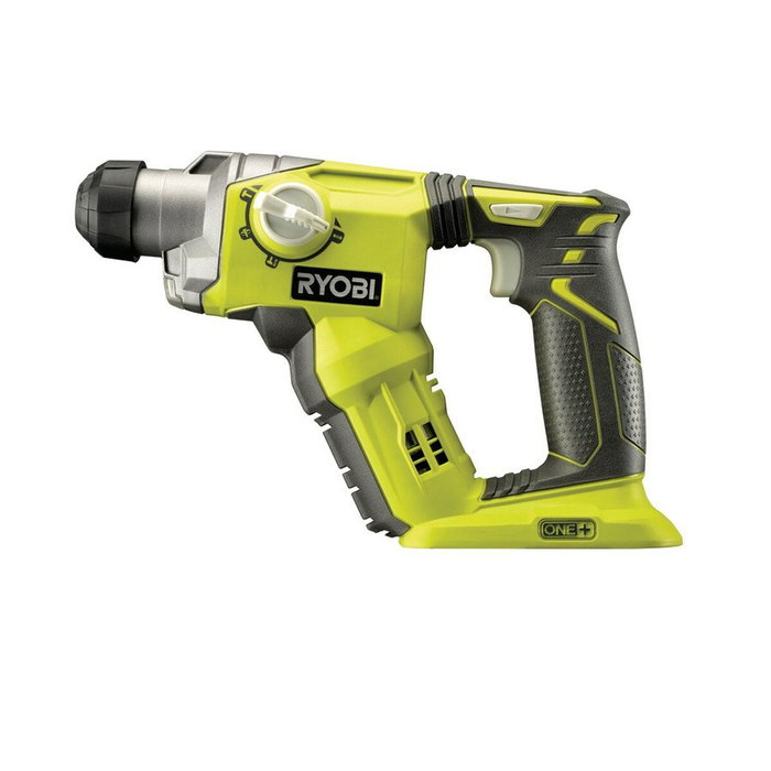 Taladro ryobi r18sds-0 1300 rpm sds plus 1,7 kg negro, verde
