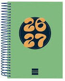 Finocam Agenda Escolar Cool 26-27 Verde Octavo