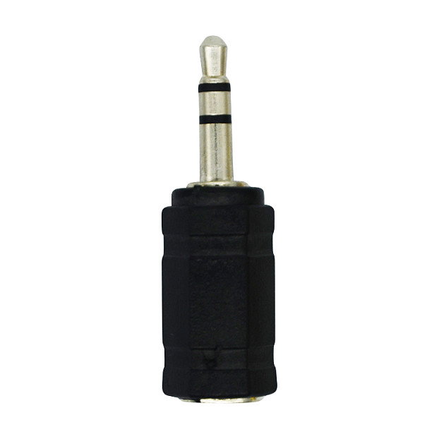 LogiLink Adaptador de audio 3,5 mm macho a 2,5 mm hembra, negro LogiLink Adaptador de audio 3,5 mm macho a 2,5 mm hembra, negro