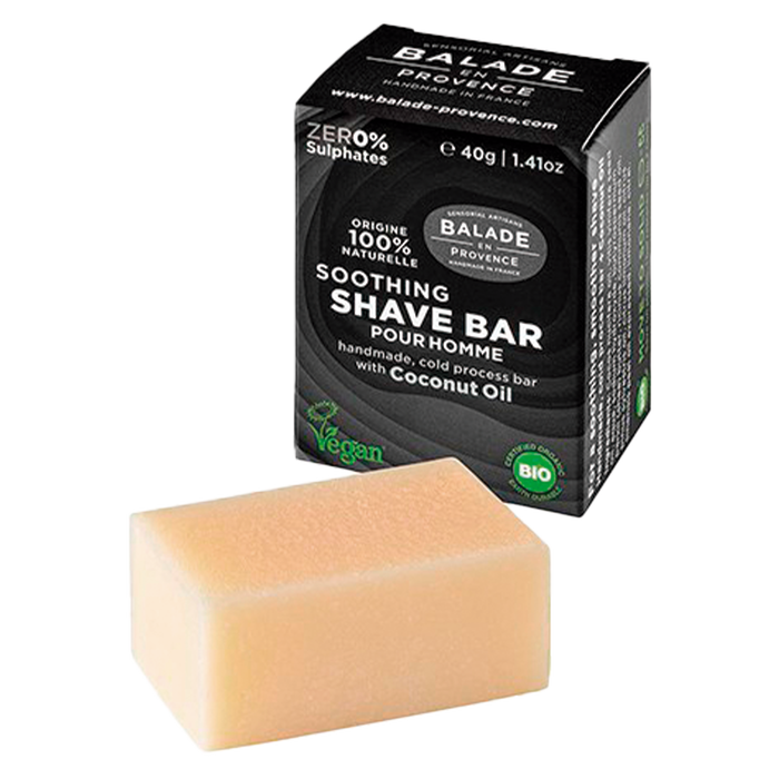 BALADE EN PROVENCE Espuma de Afeitar Sólida Hombre Bio 40 g BALADE EN PROVENCE Espuma de Afeitar Sólida Hombre Bio 40 g