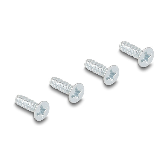 DeLOCK Conector empotrable RJ45 tipo-D Cat.6A STP Metal Plata DeLOCK Conector empotrable RJ45 tipo-D Cat.6A STP Metal Plata