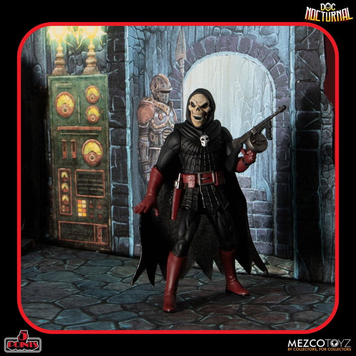 Mezco Toys Doc Nocturnal Figuras 5 Points Nocturnal Tower Playset 9 cm
