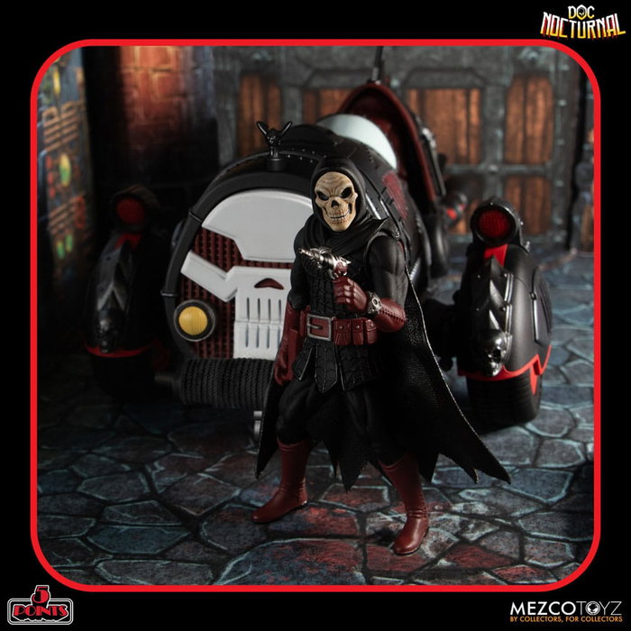 Mezco Toys Doc Nocturnal Figuras 5 Points Nocturnal Tower Playset 9 cm