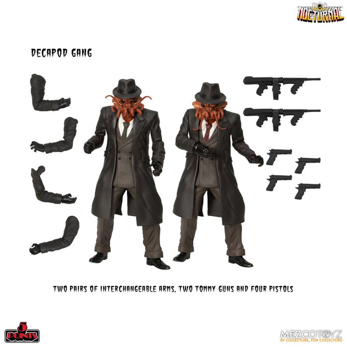 Mezco Toys Doc Nocturnal Figuras 5 Points Nocturnal Tower Playset 9 cm
