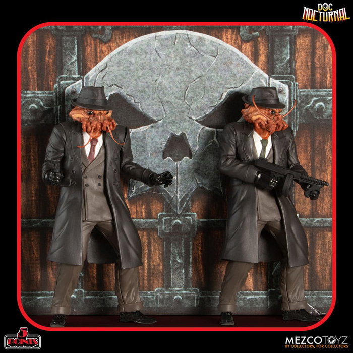 Mezco Toys Doc Nocturnal Figuras 5 Points Nocturnal Tower Playset 9 cm