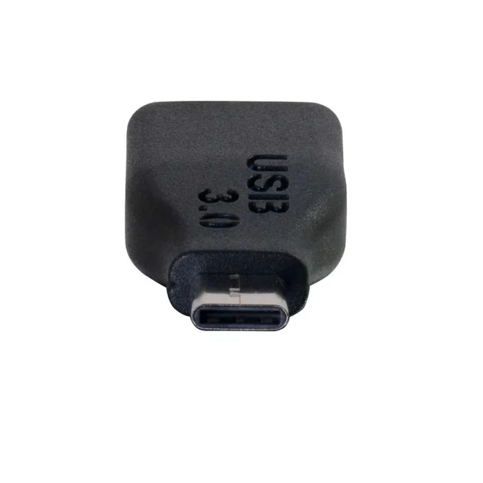 C2G CG28868 Adaptador USB-C a USB-A (5 Gbps USB 3.0) Negro para Flash Drive, Teclado, Ratón, Cable Macho/Hembra