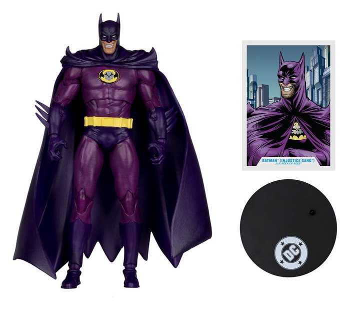 DC Multiverse Figura Batman (Injustice Gang) (JLA: Rock of Ages) (Red Platinum Edtion) 18 cm