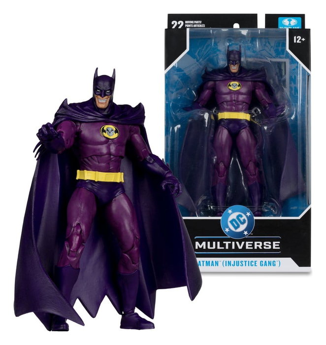 DC Multiverse Figura Batman (Injustice Gang) (JLA: Rock of Ages) (Red Platinum Edtion) 18 cm