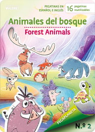 CUENTOS CON VALORES PEGAPLANETA 2. Animales del bosque - Forest Animals