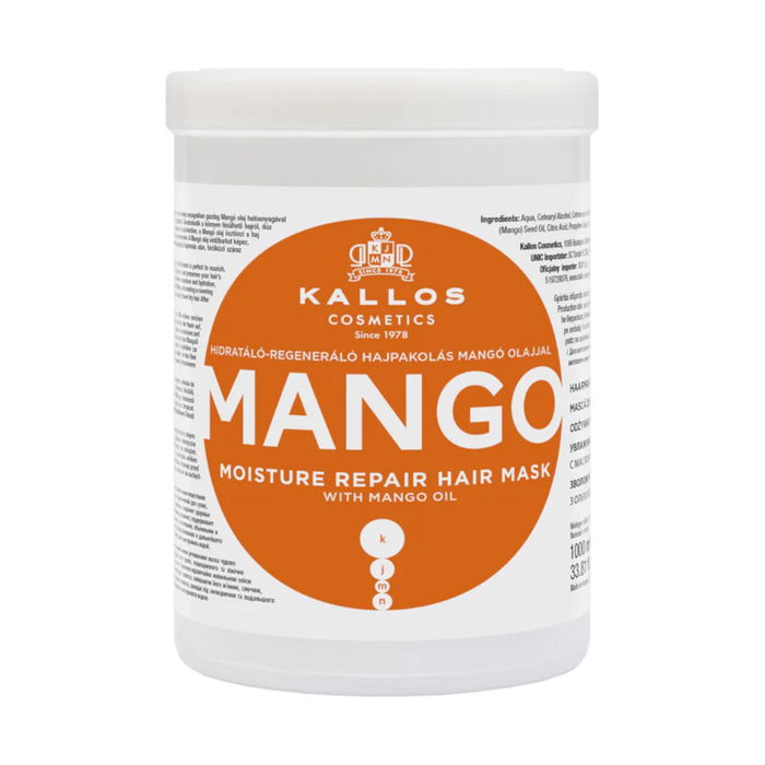 Kallos Mascarilla Capilar Reparadora Mango 1000 ml