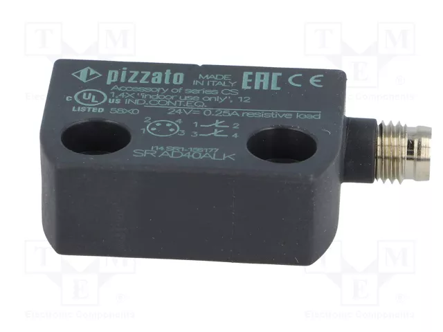 PIZZATO ELETTRICA SR-A Interruptor de Seguridad Magnético NC x2