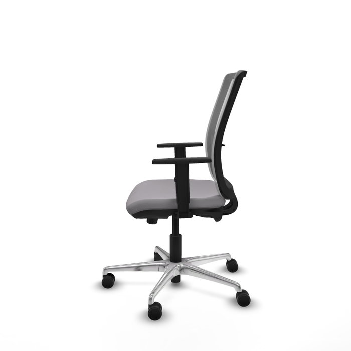 PIQUERAS Y CRESPO Silla de oficina Haches Gris con mecanismo Sincro/Traslack PIQUERAS Y CRESPO Silla de oficina Haches Gris con mecanismo Sincro/Traslack