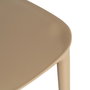 Silla Apilable Caqui Pp Contract 58 X 41 X 82 cm (Set de 2)