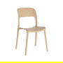 Silla Apilable Caqui Pp Contract 58 X 41 X 82 cm (Set de 2)