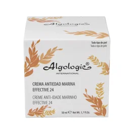 ALGOLOGIE Crema Facial Efecto 24H Antiage Marine Protectora con Ácido Hialurónico y Algas - 50 ml (Ref.657)