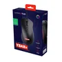 Trust Gaming GXT 924 YBAR+ Ratón Gaming Óptico USB para Mano Derecha 25600 DPI RGB 6 Botones Programables con Cable 1.8m para Juegos