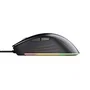 Trust Gaming GXT 924 YBAR+ Ratón Gaming Óptico USB para Mano Derecha 25600 DPI RGB 6 Botones Programables con Cable 1.8m para Juegos
