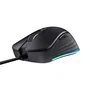 Trust Gaming GXT 924 YBAR+ Ratón Gaming Óptico USB para Mano Derecha 25600 DPI RGB 6 Botones Programables con Cable 1.8m para Juegos