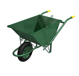 THECA Carretilla de Obra CHINO 1 Rueda 115 Litros